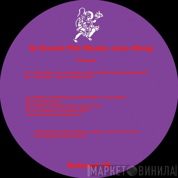 DJ Sneak, Phil Weeks, Joss Moog  - Various