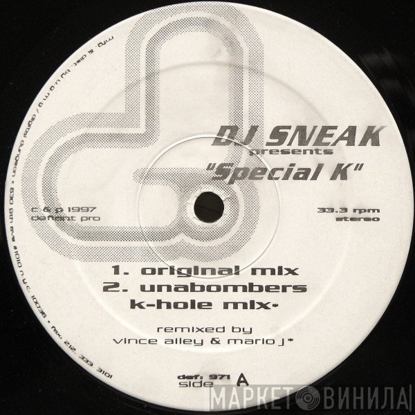 DJ Sneak - Special K