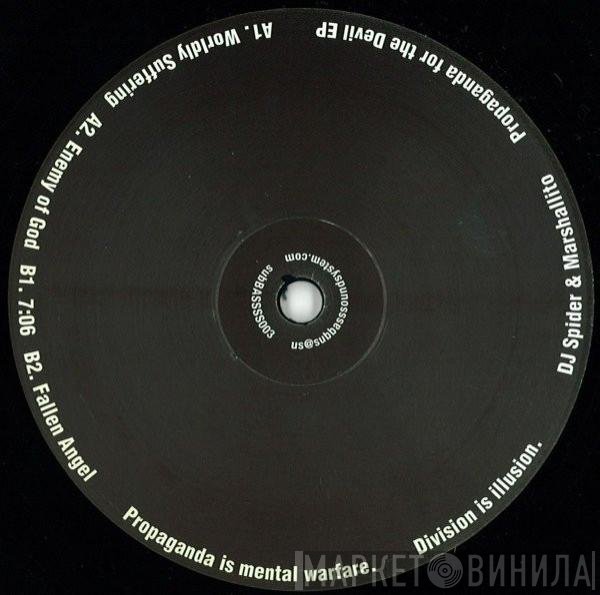 DJ Spider , Marshallito - Propaganda For The Devil EP