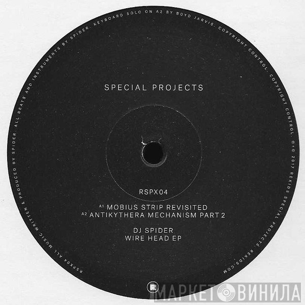 DJ Spider  - Wire Head EP