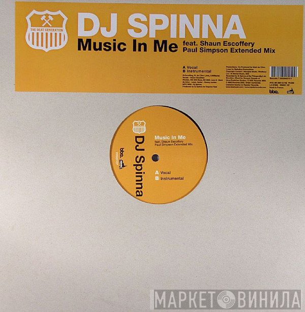 DJ Spinna - Music In Me (Paul Simpson Extended Mix)