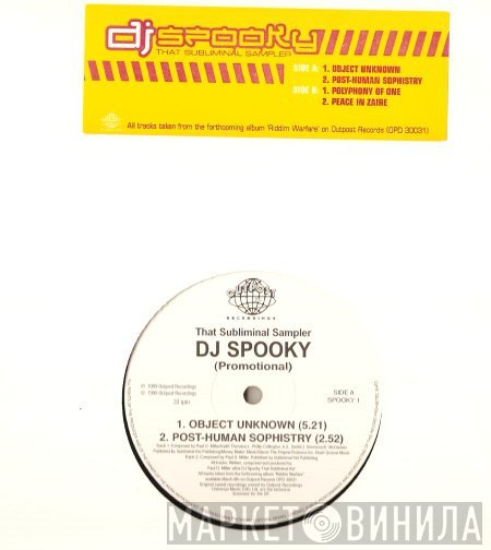 DJ Spooky - That Subliminal Sampler