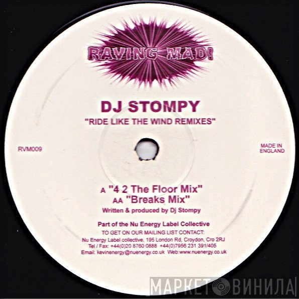 DJ Stompy  - Ride Like The Wind Remixes