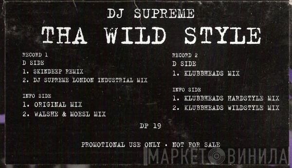 DJ Supreme - Tha Wild Style