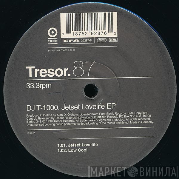 DJ T-1000 - Jetset Lovelife EP