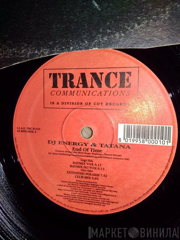 DJ Tatana, DJ Energy - End Of Time