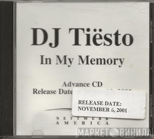 DJ Tiësto  - In My Memory
