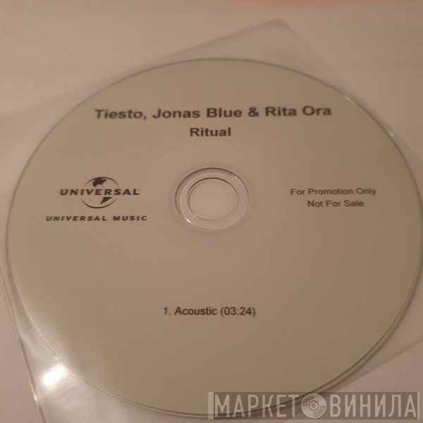 DJ Tiësto, Jonas Blue, Rita Ora  - Ritual