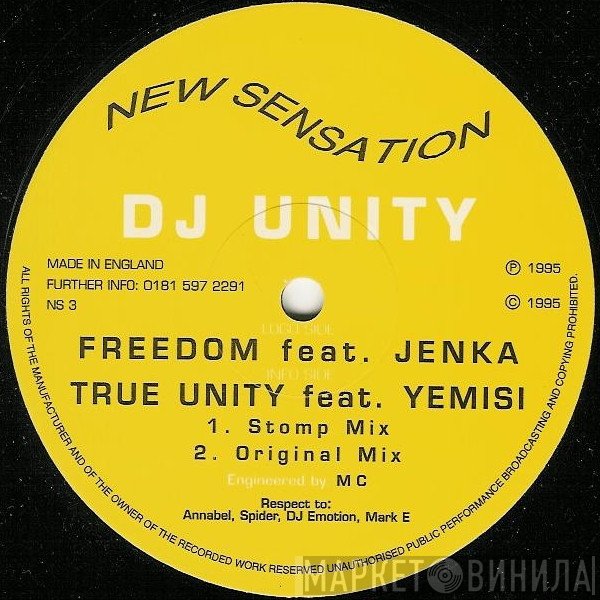 DJ Unity - Freedom / True Unity