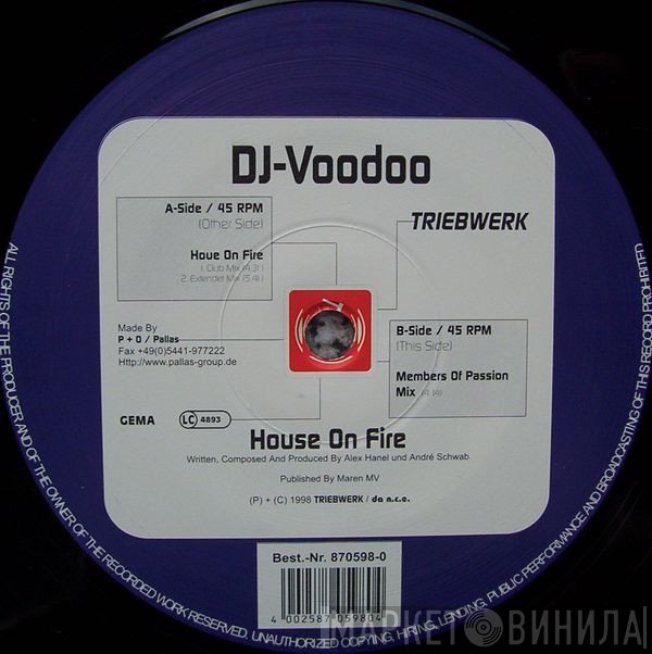 DJ VooDoo - House On Fire