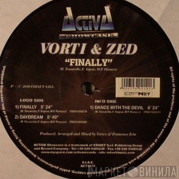 DJ Vortex & Francesco Zeta  - Finally