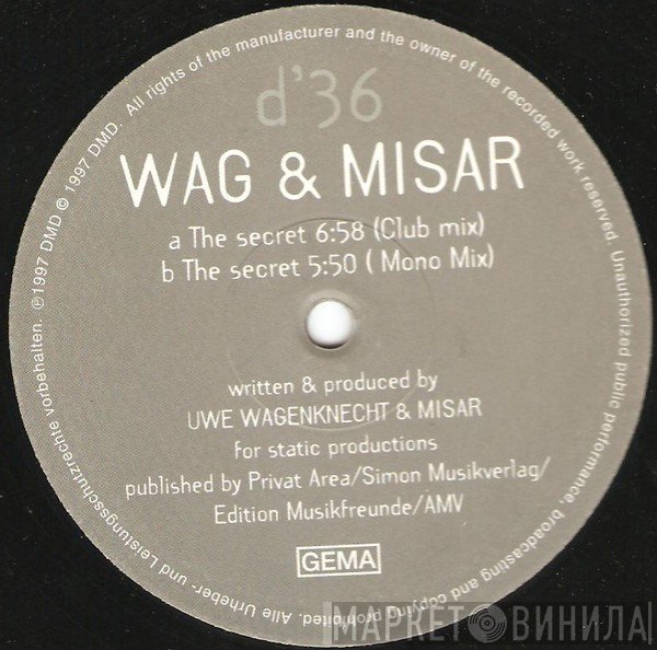 DJ Wag & Misar  - The Secret