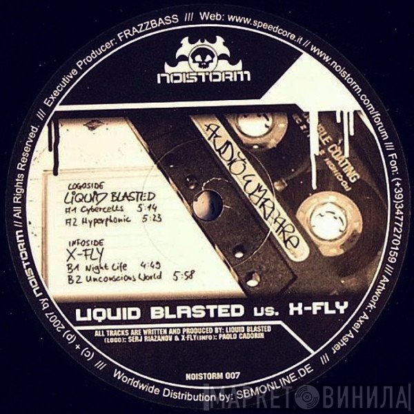 DJ X-Fly, Liquid Blasted - Audio Warfare