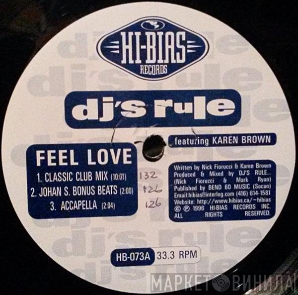 DJ's Rule - Feel Love