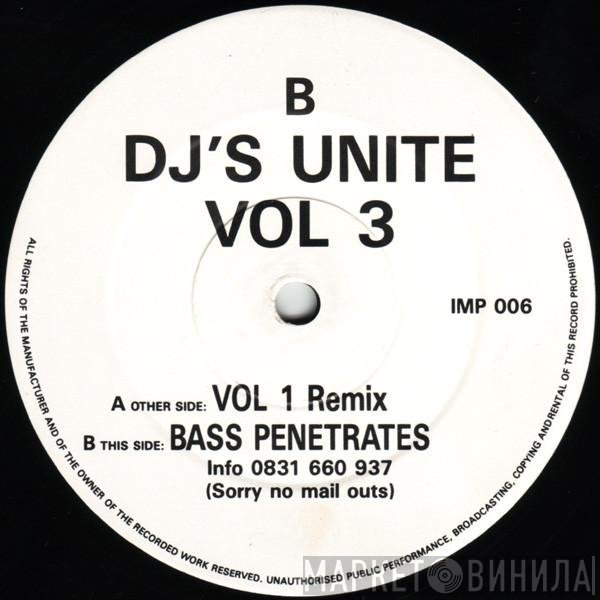 DJ's Unite - DJ's Unite Vol. 3