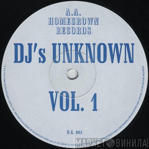 DJ's Unknown - Vol. 1