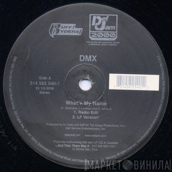 DMX - What's My Name