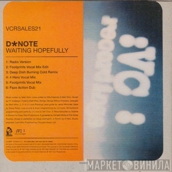 DNote  - Waiting Hopefully