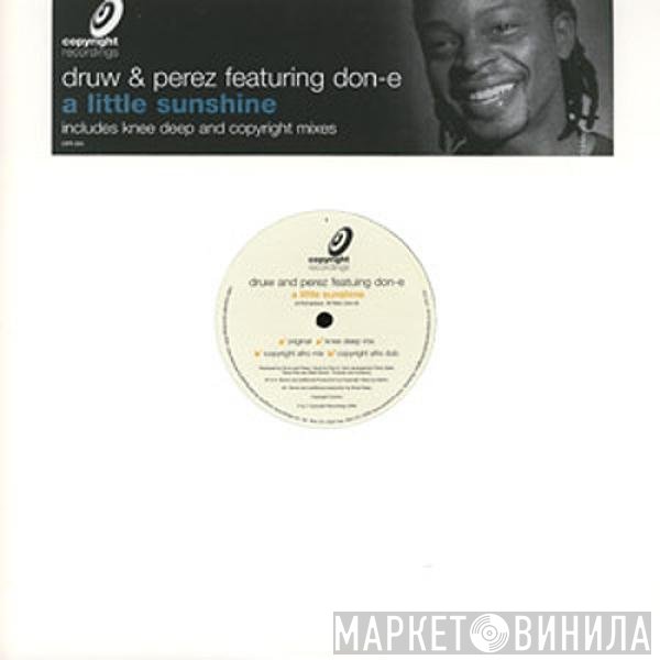 DON-E, Druw & Perez - A Little Sunshine