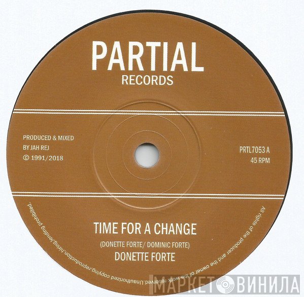 DONETTE FORTE - Time For A Change