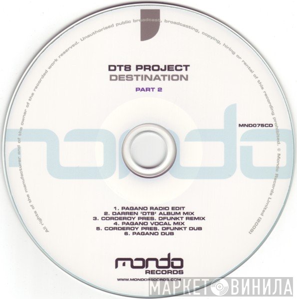 DT8 Project  - Destination (Part 2)