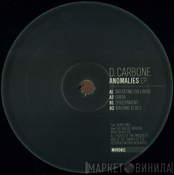 D. Carbone - Anomalies EP