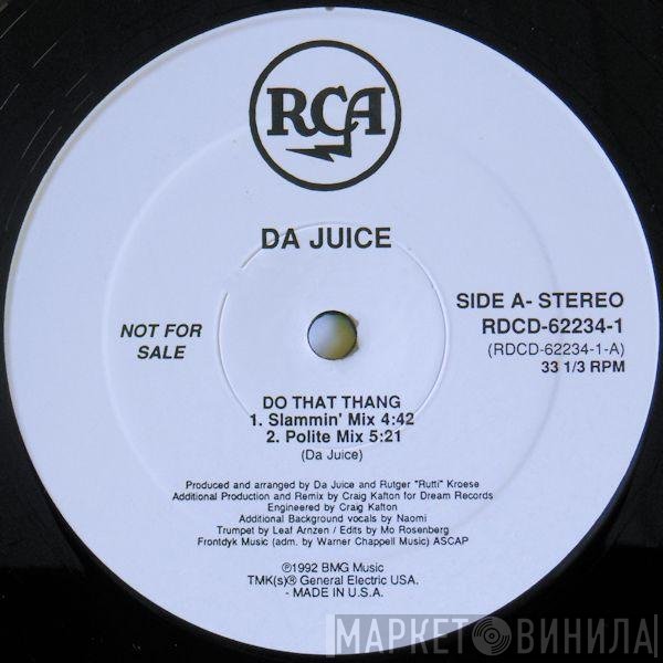 Da Juice - Do That Thang