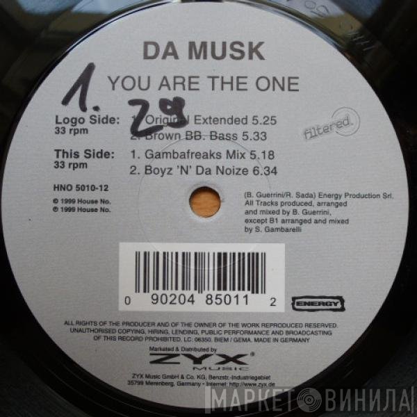 Da Musk - You Are The One