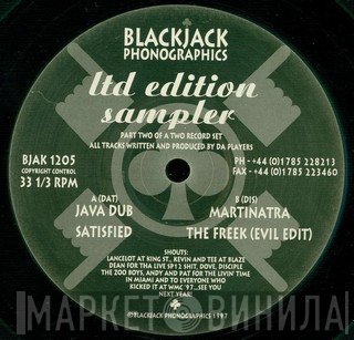 Da Players - Ltd Edition Sampler (Part Two)