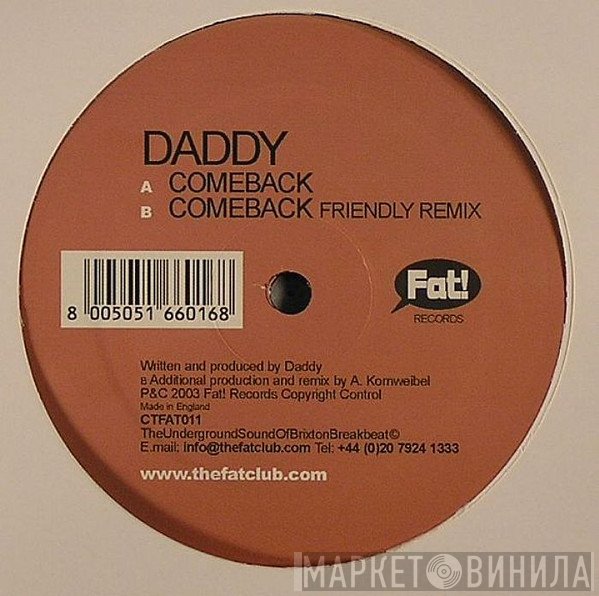 Daddy - Comeback