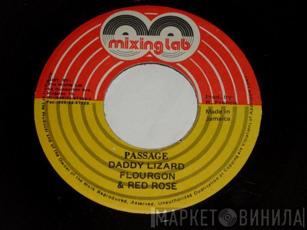 Daddy Lizard, Flourgon & Anthony Red Rose  - Passage