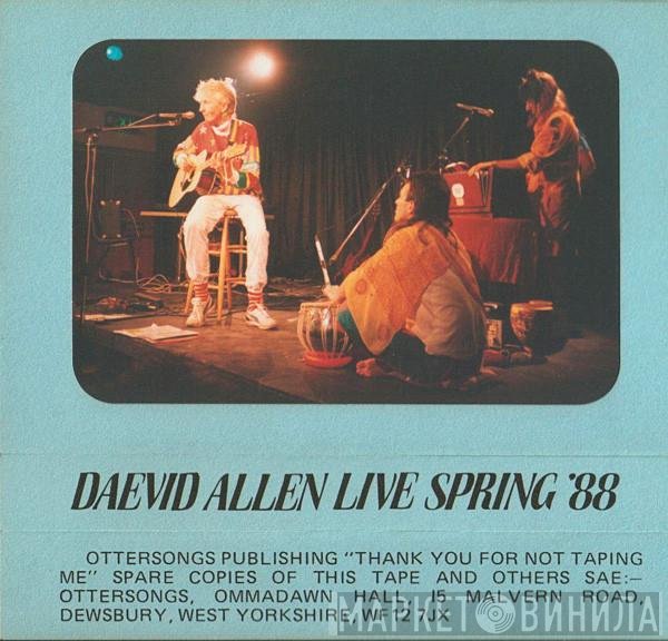 Daevid Allen  - Live Spring '88