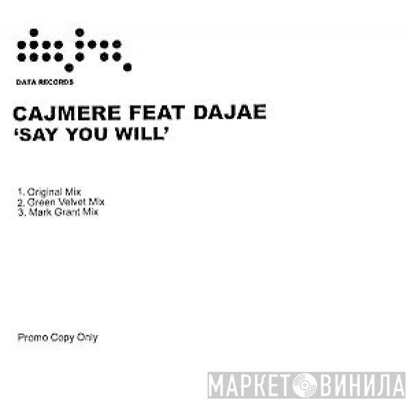 Dajaé, Cajmere - Say You Will