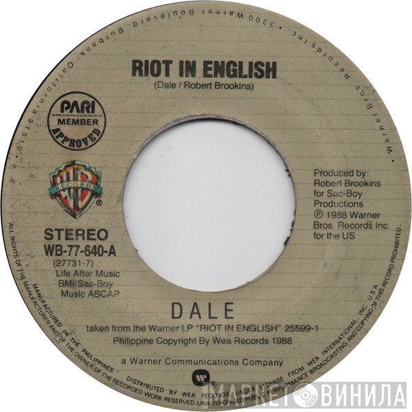 Dale Bozzio  - Riot In English