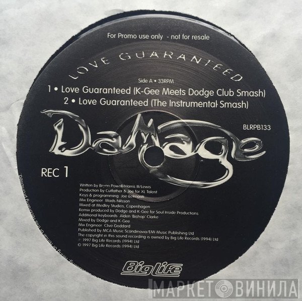 Damage - Love Guaranteed