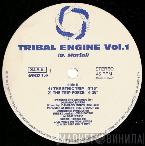 Damiano Marini - Tribal Engine Vol. 1