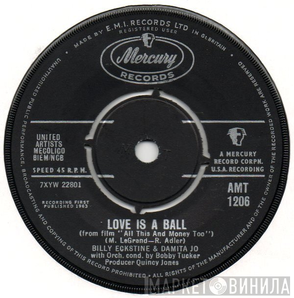 Damita Jo, Billy Eckstine - Love Is A Ball