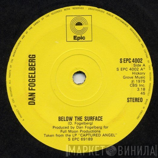 Dan Fogelberg  - Below The Surface