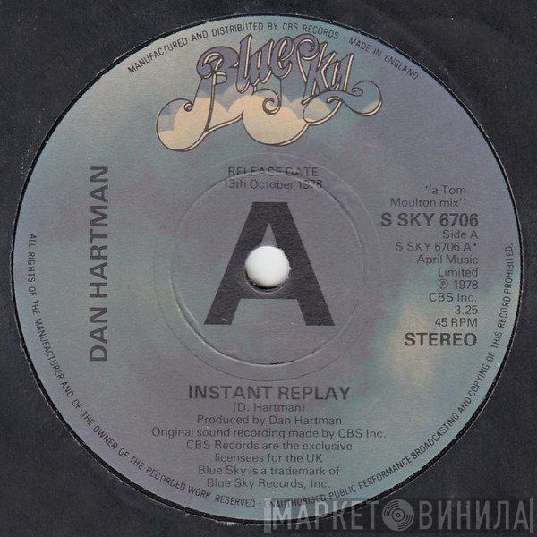 Dan Hartman - Instant Replay