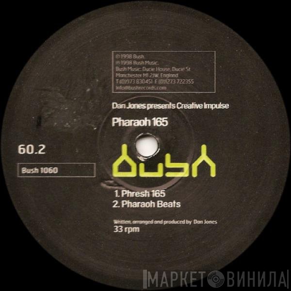 Dan Jones, Creative Impulse - Pharaoh 165