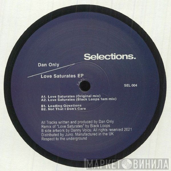 Dan Only - Love Saturates EP