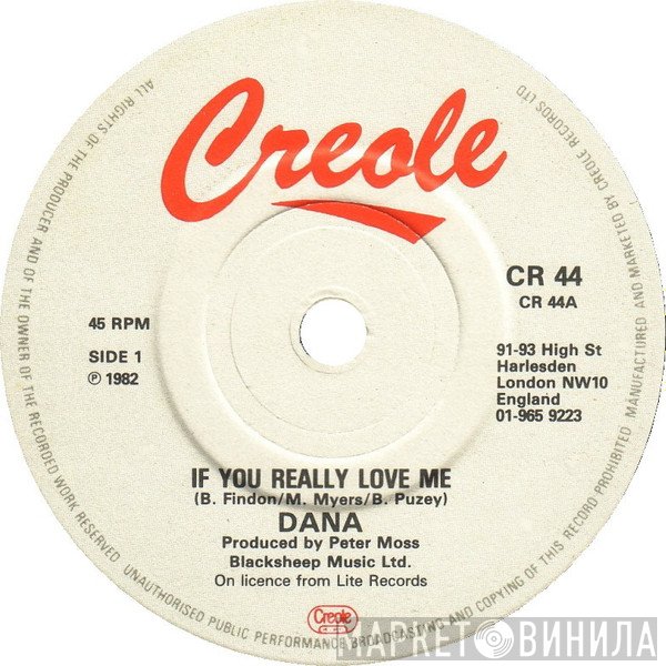 Dana  - If You Really Love Me