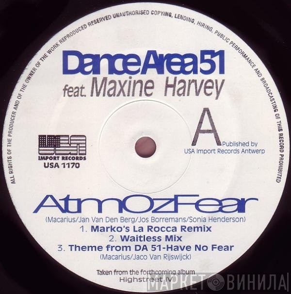 Dance Area 51 Feat. Maxine Harvey  - AtmOzFear