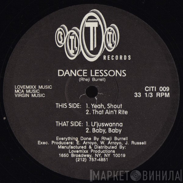 Dance Lessons - Yeah, Shout