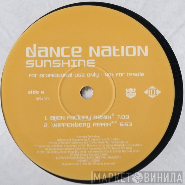 Dance Nation - Sunshine