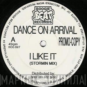 Dance On Arrival - I Like It / Lockjaw