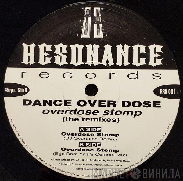 Dance Overdose - Overdose Stomp (The Remixes)