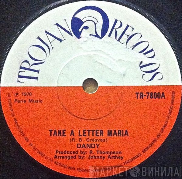Dandy Livingstone - Take A Letter Maria