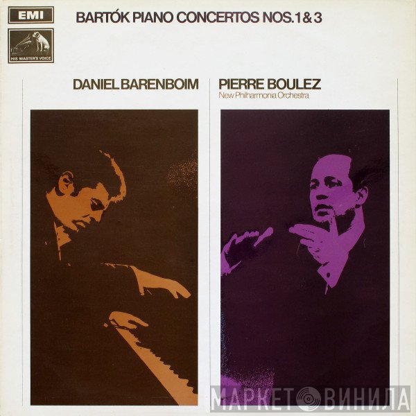 Daniel Barenboim, Pierre Boulez, New Philharmonia Orchestra, Béla Bartók - Piano Concertos Nos. 1 & 3