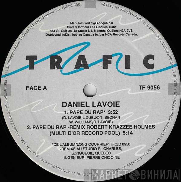 Daniel Lavoie - Pape Du Rap